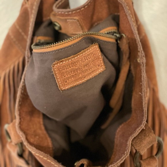 Lucky Brand, leather tassel tote - Picture 5 of 5